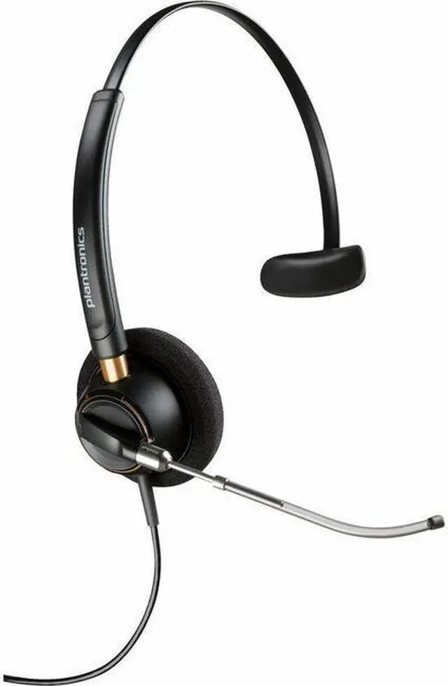 Main image of Poly EncorePro 510V Voice Tube Microphone with Quick Disconnect Monoaural Headset TAA - Mono - Mini-phone (3.5mm) - Wired - 20 Hz - 10 kHz - Over-the-head, On-ear - Monaural - Supra-aural - 2.58 ft Ca