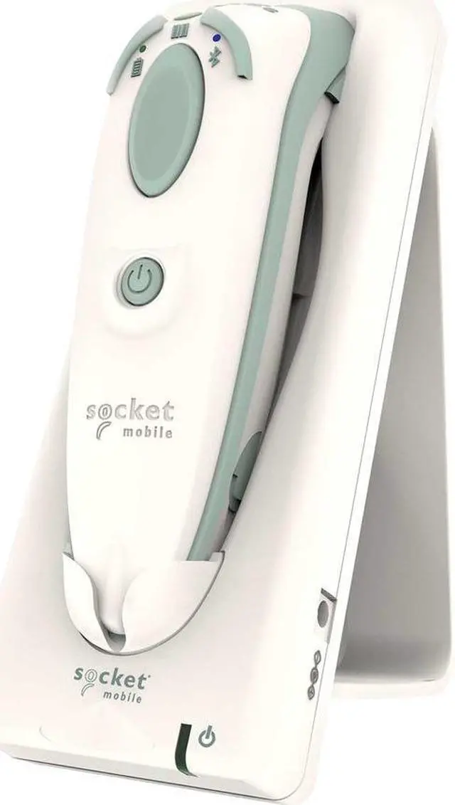 Alt view image 6 of 8 - Socket Mobile DuraScan D755 Ultimate Barcode Scanner for Health Care White