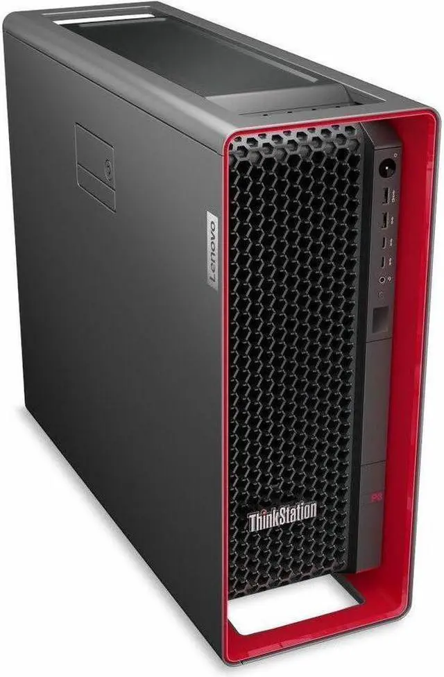 Alt view image 5 of 8 - Lenovo ThinkStation P8 30HH002XUS Workstation - 1 x AMD Ryzen Threadripper PRO Dodeca-core (12 Core) 7945WX 4.70 GHz - 64 GB DDR5 SDRAM RAM - 2 TB SSD - AMD WRX90 Chip - Windows 11 Pro - 1 x NVIDIA T1