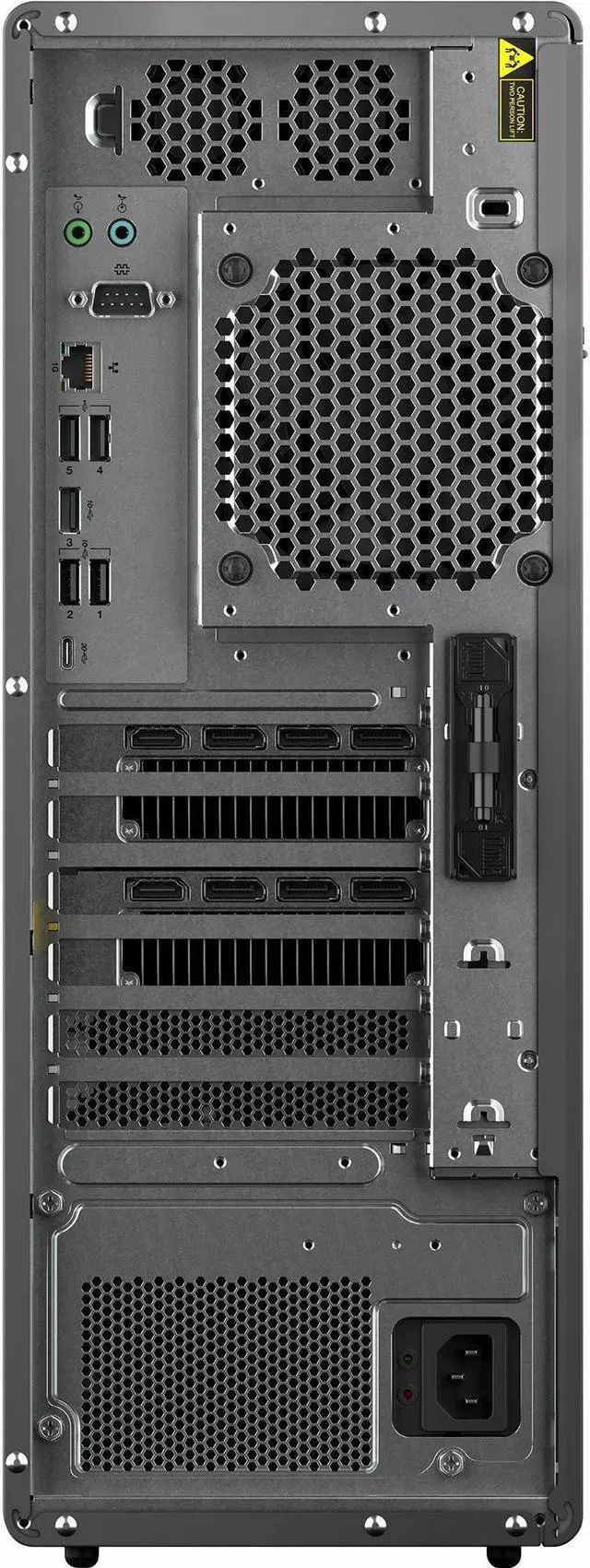 Alt view image 7 of 8 - Lenovo ThinkStation P5 30GA005TUS Workstation - 1 x Intel Xeon Octa-core (8 Core) w3-2435 3.10 GHz - 64 GB DDR5 SDRAM RAM - 2 TB SSD - Intel W790 Chip - Windows 11 Pro for Workstations - 1 x NVIDIA RT