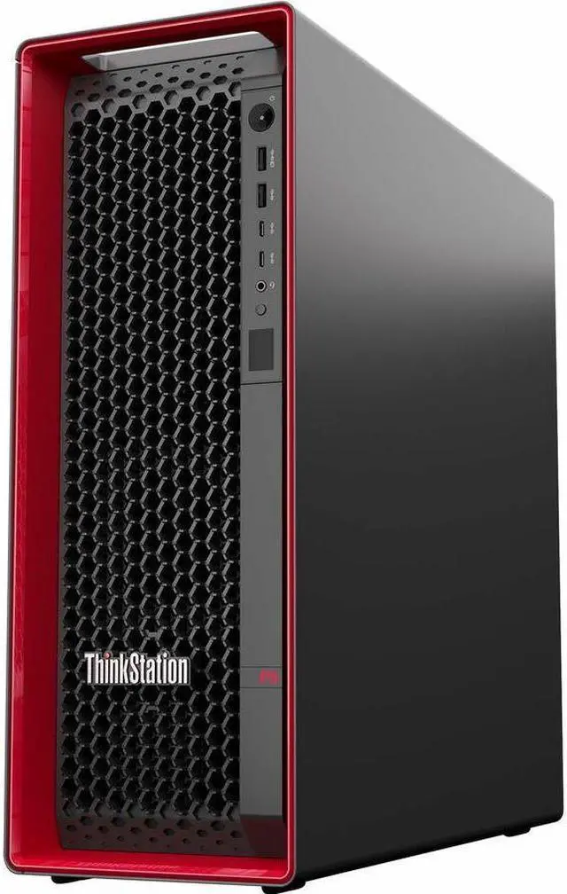 Alt view image 2 of 9 - Lenovo ThinkStation P5 30GA004MUS Workstation - 1 x Intel Xeon Hexa-core (6 Core) w3-2425 3 GHz - 32 GB DDR5 SDRAM RAM - 1 TB SSD - Intel W790 Chip - Windows 11 Pro for Workstations - 1 x NVIDIA T1000