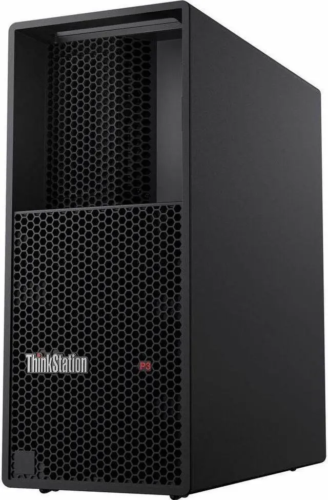 Alt view image 2 of 11 - Lenovo ThinkStation P3 30GS006PUS Workstation - 1 x Intel Core i7 Hexadeca-core (16 Core) i7-13700K 13th Gen 3.40 GHz - 32 GB DDR5 SDRAM RAM - 1 TB SSD - Tower - Intel W680 Chip - Windows 11 Pro - 1 x