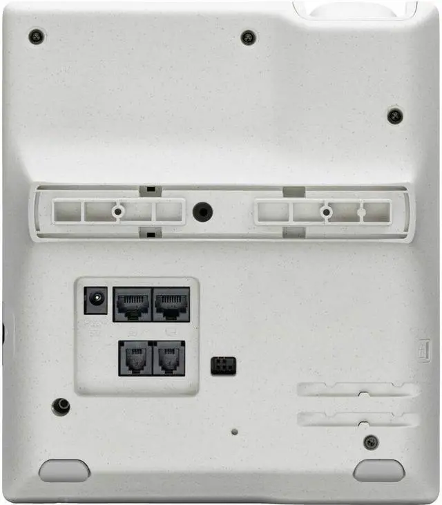 Alt view image 5 of 7 - HP Poly Edge E300 IP Phone Corded Corded Desktop Black TAA Compliant Model 89B51AA#ABA