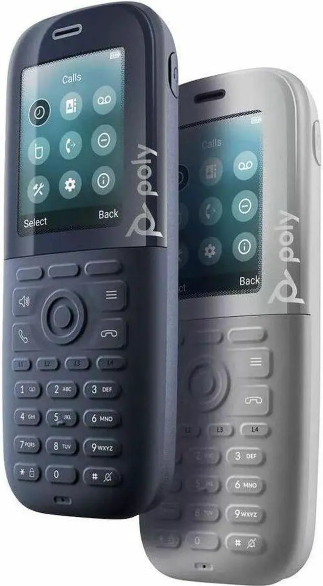 Alt view image 3 of 6 - HP Poly Rove 20 DECT Phone Handset 2" Screen Size Audio 1 Day Battery Talk Time Black Model 8F3E4AA#ABA