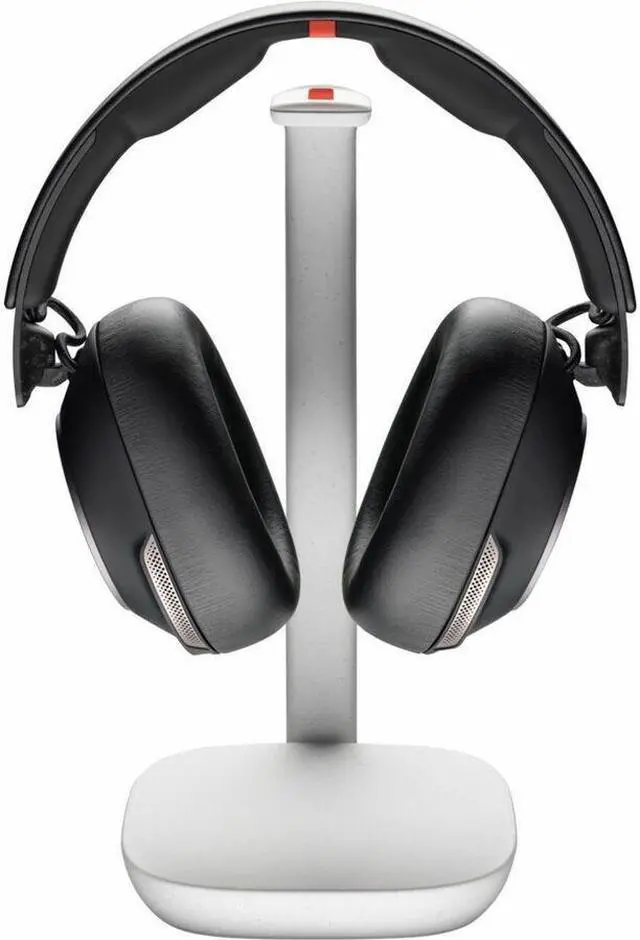 Alt view image 2 of 8 - Poly Voyager Surround 85 UC Headset - Microsoft Teams Certification - Stereo - Mini-phone (3.5mm) - Wired/Wireless - Bluetooth - 98.4 ft - 20 Hz - 16 kHz - Over-the-head, Over-the-ear - Binaural - Ear