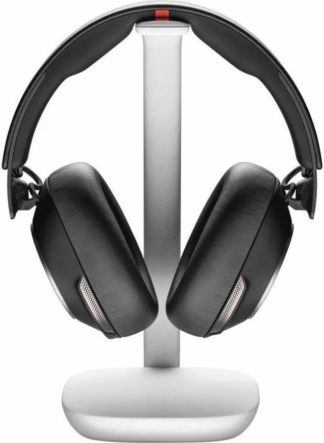 Alt view image 7 of 8 - Poly Voyager Surround 85 UC Headset - Microsoft Teams Certification - Stereo - Mini-phone (3.5mm) - Wired/Wireless - Bluetooth - 98.4 ft - 20 Hz - 16 kHz - Over-the-head, Over-the-ear - Binaural - Ear