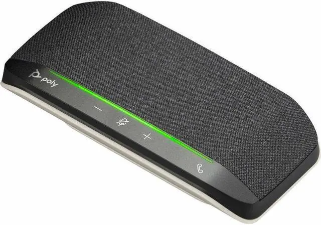 Alt view image 4 of 6 - HP Poly Sync 10 Speakerphone +USB-A to USB-C Cable