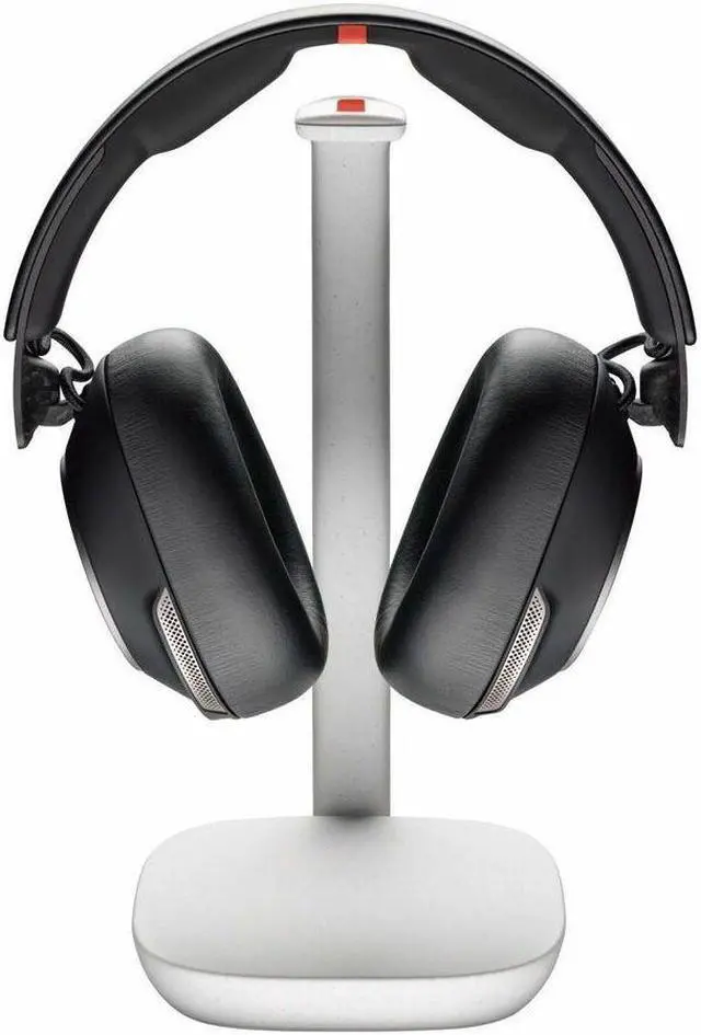 Alt view image 6 of 8 - Poly Voyager Surround 85 UC Headset - Microsoft Teams Certification - Stereo - Mini-phone (3.5mm) - Wired/Wireless - Bluetooth - 98.4 ft - 20 Hz - 16 kHz - Over-the-head, Over-the-ear - Binaural - Ear