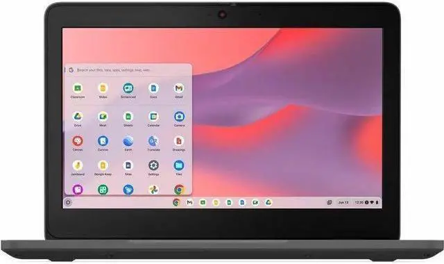 Alt view image 7 of 20 - Lenovo 100e Chromebook Gen 4 11.6" Touch Screen Intel Processor N100 Intel UHD Graphics 8GB Memory 64GB Storage Chrome OS 83G80001US
