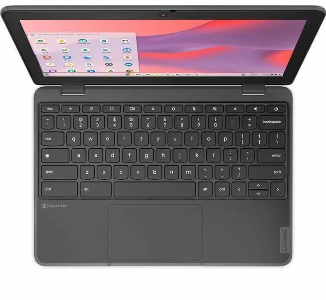 Alt view image 7 of 20 - Lenovo 100e Chromebook Gen 4 11.6" Touch Screen Intel Processor N100 4GB Memory 32 GB SSD Chrome OS 83G80000US