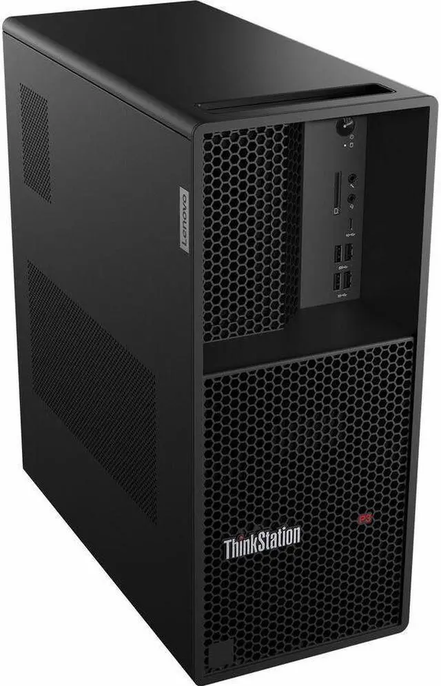 Alt view image 4 of 10 - Lenovo ThinkStation P3 30GS0033US Workstation - Intel Core i9 Tetracosa-core (24 Core) i9-13900 13th Gen 2 GHz - 32 GB DDR5 SDRAM RAM - 1 TB SSD - Tower - Intel W680 Chip - Windows 11 Pro - NVMe Contr