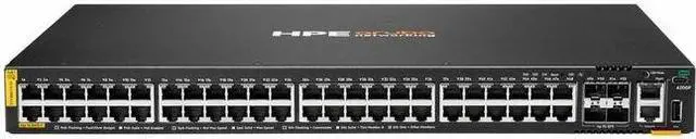 Main image of Aruba CX 6200F 48G Class 4 PoE 4SFP 370W Switch - 48 Ports - Manageable - Gigabit Ethernet - 10/100/1000Base-T, 1000Base-X - 3 Layer Supported - Modular - 4 SFP Slots - 60 W Power Consumption - 370 W