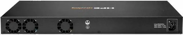 Alt view image 3 of 3 - Aruba CX 6200F 48G Class 4 PoE 4SFP 370W Switch - 48 Ports - Manageable - Gigabit Ethernet - 10/100/1000Base-T, 1000Base-X - 3 Layer Supported - Modular - 4 SFP Slots - 60 W Power Consumption - 370 W