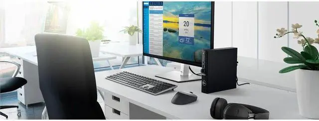 Alt view image 5 of 7 - DELL Business Desktop OptiPlex Micro (7020) FV8NH Intel Core i5-14500T 16GB DDR5 256GB PCIe SSD Intel UHD Graphics 770 Windows 11 Pro 64-bit