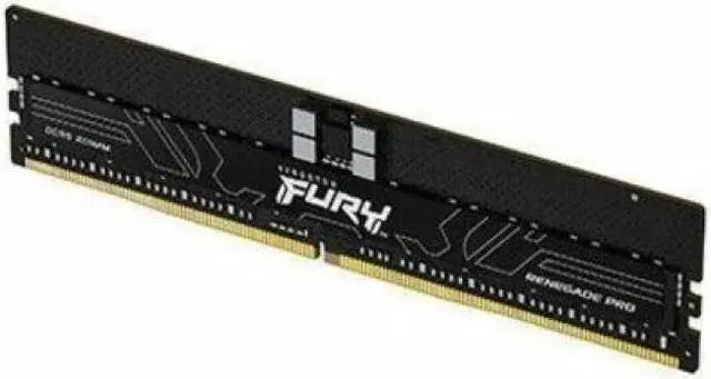 Alt view image 4 of 9 - Kingston 256GB (8 x 32GB) DDR5 6400MT/s CL32 FURY Renegade Pro RDIMM Black XMP - For Motherboard - 256 GB (8 x 32GB) - DDR5-6400/PC5-51200 DDR5 SDRAM - 6400 MHz Single-rank Memory - CL32 - 1.40 V - EC