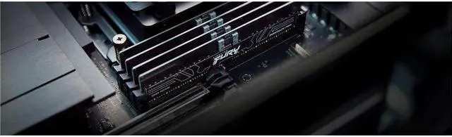 Alt view image 5 of 9 - Kingston 128GB (4 x 32GB) DDR5 6400MT/s CL32 FURY Renegade Pro RDIMM Black EXPO - For Motherboard - 128 GB (4 x 32GB) - DDR5-6400/PC5-51200 DDR5 SDRAM - 6400 MHz Dual-rank Memory - CL32 - 1.40 V - ECC