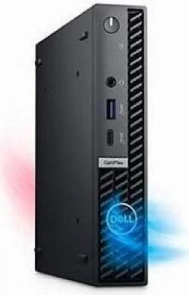 Alt view image 5 of 7 - Dell OptiPlex 7000 7020 Desktop Computer - Intel Core i7 14th Gen i7-14700T - 16 GB - 256 GB SSD - Micro PC - Intel Chip - Windows 11 Pro - English (US) Keyboard - IEEE 802.11ax - 90 W