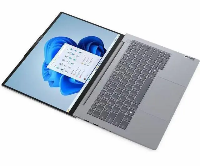Alt view image 2 of 17 - Lenovo ThinkBook 14 G7 IML 21MR005QUS 14" Notebook - WUXGA - Intel Core Ultra 5 125U - 16 GB - 256 GB SSD - Storm Gray - Intel Chip - 1920 x 1200 - Windows 11 Pro - Intel - In-plane Switching (IP