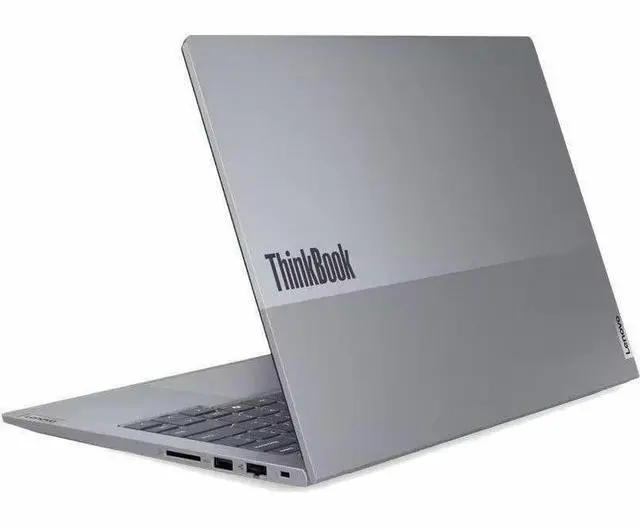 Alt view image 3 of 17 - Lenovo ThinkBook 14 G7 IML 21MR005QUS 14" Notebook - WUXGA - Intel Core Ultra 5 125U - 16 GB - 256 GB SSD - Storm Gray - Intel Chip - 1920 x 1200 - Windows 11 Pro - Intel - In-plane Switching (IP