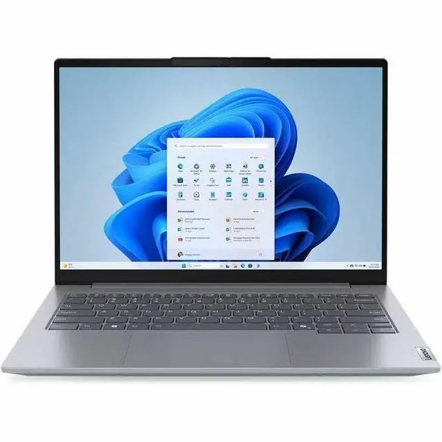 Alt view image 6 of 17 - Lenovo ThinkBook 14 G7 IML 21MR005QUS 14" Notebook - WUXGA - Intel Core Ultra 5 125U - 16 GB - 256 GB SSD - Storm Gray - Intel Chip - 1920 x 1200 - Windows 11 Pro - Intel - In-plane Switching (IP