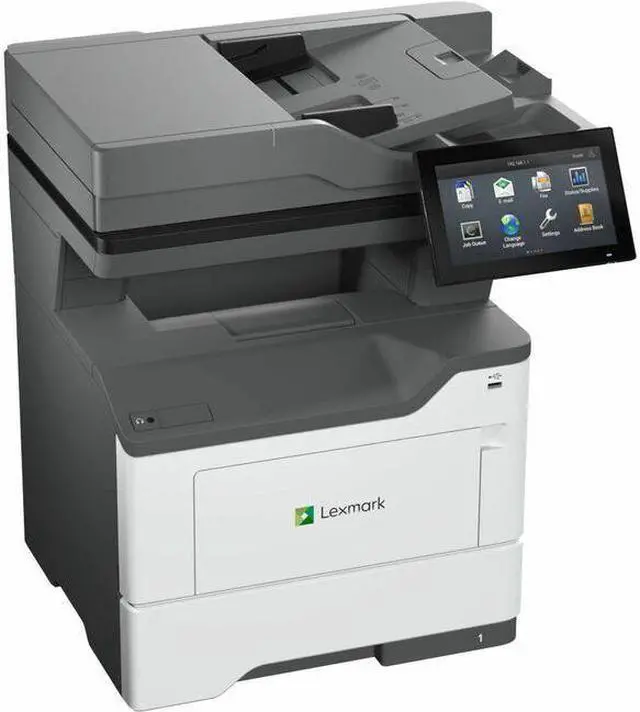 Alt view image 3 of 8 - MX632adwe Multifunction Mono Printer Copy/Fax/Print/Scan 38S0900