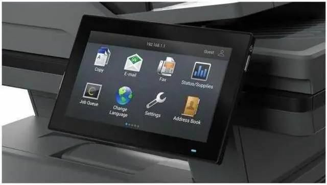 Alt view image 8 of 8 - MX632adwe Multifunction Mono Printer Copy/Fax/Print/Scan 38S0900