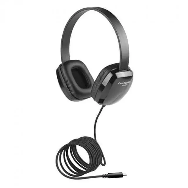 Main image of Cyber Acoustics USB Stereo Headphones for PCs and Other USB Devices in The Office, Classroom or Home Model ACM-6005C