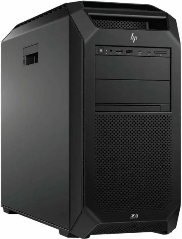 Alt view image 2 of 4 - HP Z8 G5 Workstation - Intel Xeon Gold 5416S - 64 GB - 512 GB SSD - Tower - Black - Intel C741 Chip - Windows 11 Pro 64-bit - NVIDIA RTX A4000 16 GB Graphics - NVMe, Serial ATA Controller - 0, 1, 5, 1