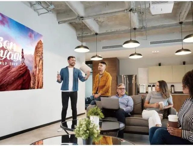 Alt view image 4 of 15 - Panasonic PT-VMZ61 LCD Projector 16:10 Ceiling Mountable Floor Mountable White