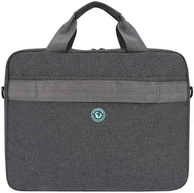 Alt view image 3 of 6 - Urban Factory Eco-Friendly Top-Loading Laptop Case, Up to 17.3", Gray ELC17UF