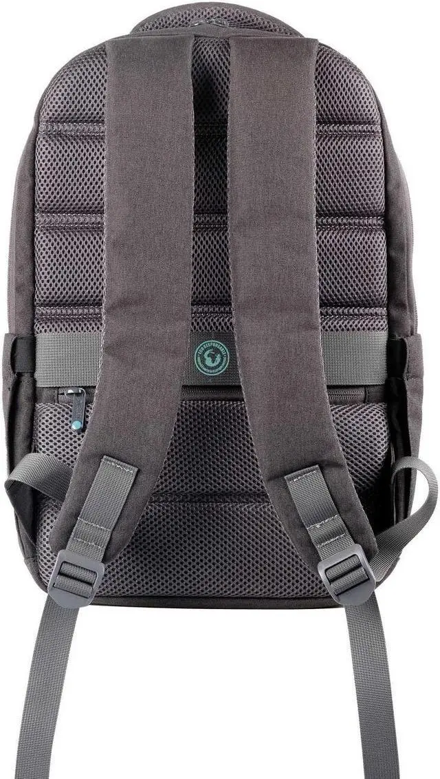 Alt view image 2 of 8 - Urban Factory GREENEE 13-15.6" Laptop Backpack Gray Green ELB15UF