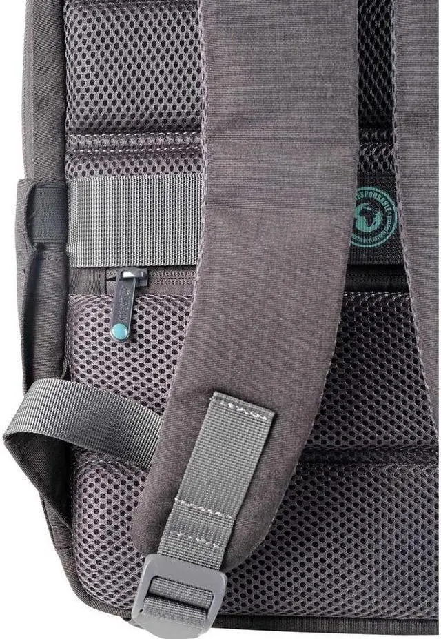 Alt view image 7 of 8 - Urban Factory GREENEE 13-15.6" Laptop Backpack Gray Green ELB15UF