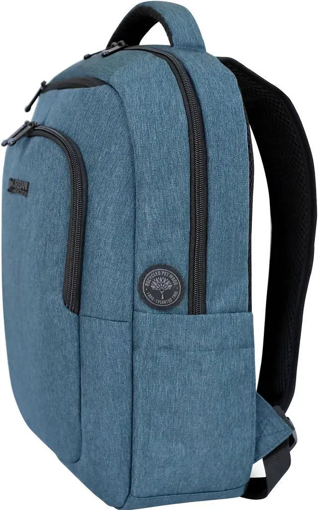 Alt view image 2 of 8 - Urban Factory CYCLEE CITY 10.5-15.6" Laptop Backpack Deep Blue ECB25UF