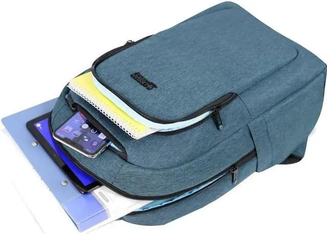 Alt view image 5 of 8 - Urban Factory Cyclee City Edition Ecologic Backpack Deep Blue ECB24UF
