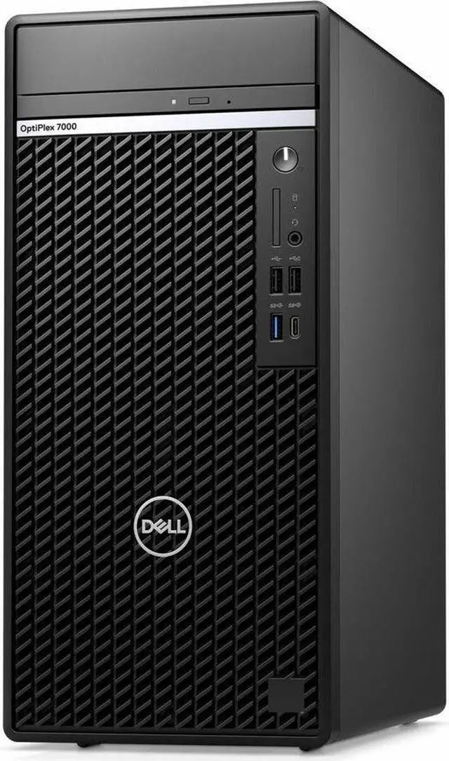 Alt view image 2 of 8 - Dell OptiPlex 7000 7020 Desktop Computer - Intel Core i5 14th Gen i5-14500 - 16 GB - 256 GB SSD - Tower - Intel Chip - Windows 11 Pro - Intel DDR5 SDRAM - English (US) Keyboard - IEEE 802.11ax - 180 W