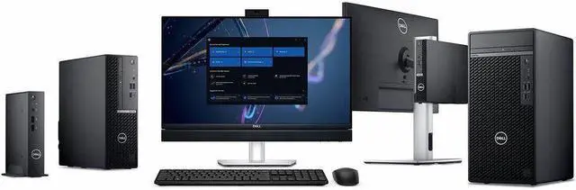 Alt view image 5 of 8 - Dell OptiPlex 7000 7020 Desktop Computer - Intel Core i5 14th Gen i5-14500 - 8 GB - 256 GB SSD - Small Form Factor - Intel Chip - Windows 11 Pro - Intel UHD Graphics 770 DDR5 SDRAM - DVD-Writer - Engl