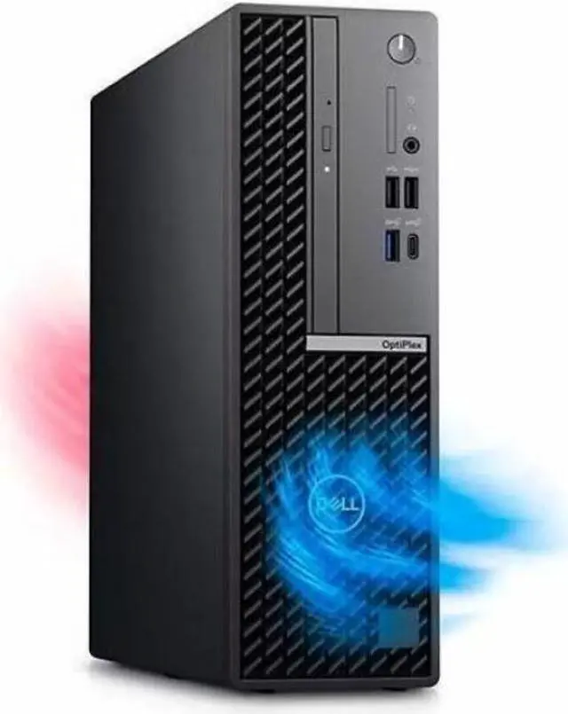 Alt view image 6 of 8 - Dell OptiPlex 7000 7020 Desktop Computer - Intel Core i5 14th Gen i5-14500 - 8 GB - 256 GB SSD - Small Form Factor - Intel Chip - Windows 11 Pro - Intel UHD Graphics 770 DDR5 SDRAM - DVD-Writer - Engl