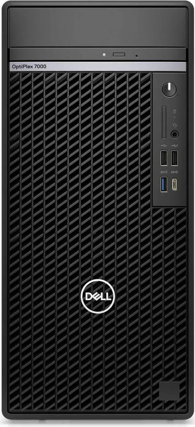 Alt view image 3 of 8 - Dell OptiPlex 7000 7020 Desktop Computer - Intel Core i5 14th Gen i5-14500 - 16 GB - 256 GB SSD - Tower - Intel Chip - Windows 11 Pro - Intel DDR5 SDRAM - English (US) Keyboard - IEEE 802.11ax - 180 W
