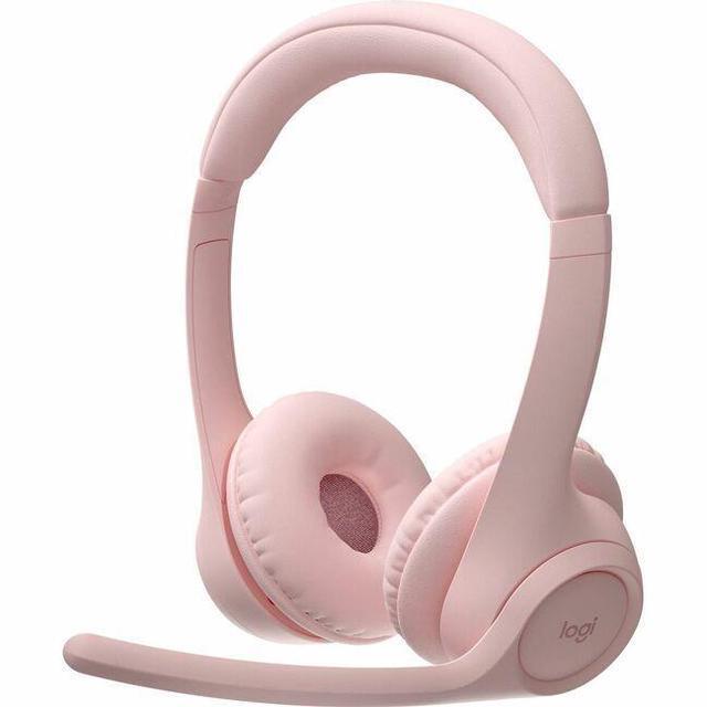 Main image of Logitech Zone 300 Wireless Bluetooth Headset With Noise-Canceling Microphone, Compatible with Windows, Mac, Chrome, Linux, iOS, iPadOS, Android - Rose