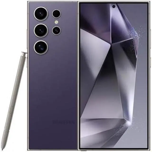 Alt view image 2 of 2 - SAMSUNG Galaxy S24 Ultra Cell Phone, 256GB AI Smartphone, Unlocked Android, 50MP Zoom Camera, Long Battery Life, S Pen, US Version, 2024, Titanium Violet