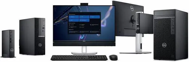 Alt view image 4 of 7 - Dell OptiPlex 7000 7020 Desktop Computer - Intel Core i5 14th Gen i5-14500T - 16 GB - 256 GB SSD - Micro PC - Intel Chip - Windows 11 Pro - English (US) Keyboard - IEEE 802.11ax - 90 W