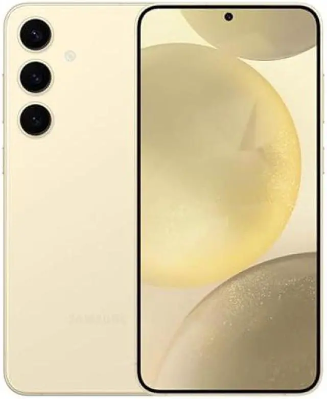 Alt view image 4 of 4 - SAMSUNG Galaxy S24+ Plus Cell Phone, 256GB AI Smartphone, Unlocked Android, 50MP Camera, Fastest Processor, Long Battery Life, US Version 2024, Amber Yellow