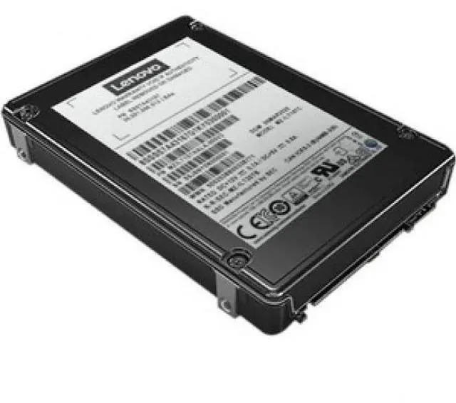 Alt view image 3 of 4 - Lenovo ThinkSystem PM1655 - SSD - encrypted - 1.6 TB - hot-swap - 2.5" - SAS 12Gb/s - TCG Enterprise - for ThinkStation