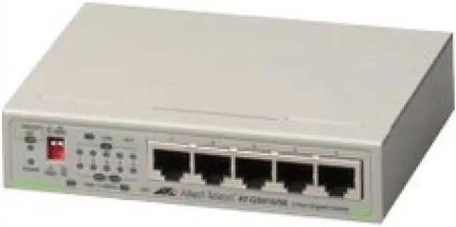 Alt view image 3 of 5 - Allied Telesis GS910 AT-GS910/5E-10 Unmanaged Gigabit Ethernet Unmanaged Switch
