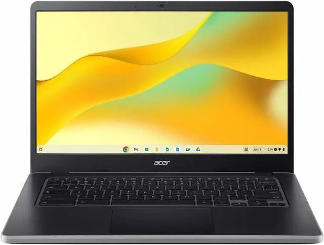 Alt view image 5 of 8 - Acer Chromebook 314 C936-C1DM 14" Chromebook - Full HD - 1920 x 1080 - Intel N100 Quad-core (4 Core) - 8 GB Total RAM - 64 GB SSD - Black - Intel none NB Chipset Chip - ChromeOS - Intel UHD Graph