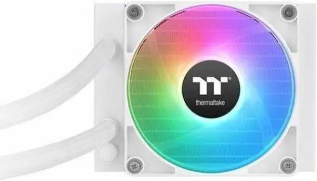 Alt view image 3 of 9 - Thermaltake TH120 V2 ARGB Snow CL-W363-PL12SW-A All-In-One Liquid Cooler