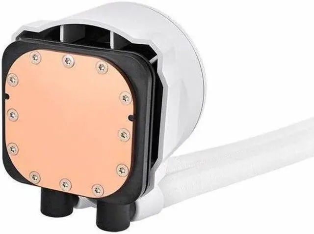 Alt view image 2 of 8 - Thermaltake TH420 V2 ARGB Snow CL-W378-PL14SW-A Liquid / Water Cooling