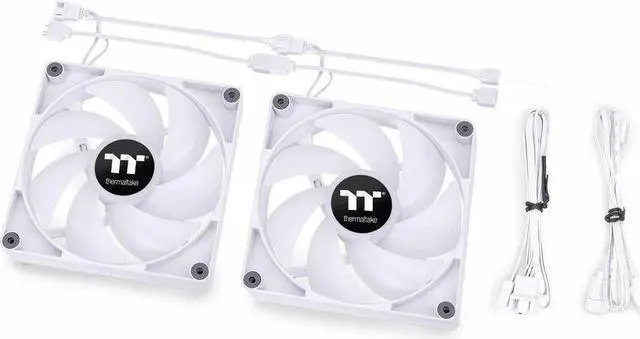 Alt view image 2 of 9 - Thermaltake TH360 V2 ARGB Snow CL-W365-PL12SW-A Liquid / Water Cooling