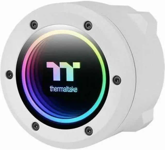 Alt view image 7 of 9 - Thermaltake TH360 V2 ARGB Snow CL-W365-PL12SW-A Liquid / Water Cooling