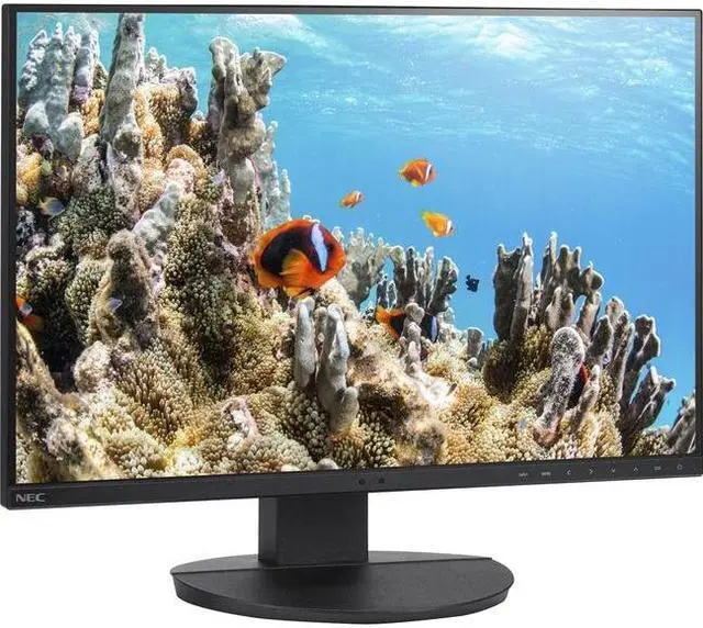 Alt view image 2 of 16 - NEC Display MultiSync EA242WU-BK 24.1" WUXGA 60Hz 6ms LED LCD IPS Monitor